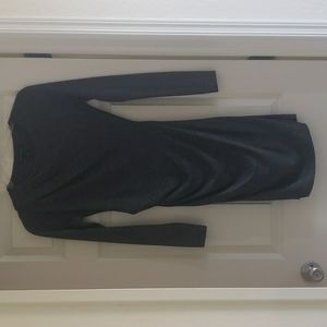 Banana Republic long sleeve ruched dress